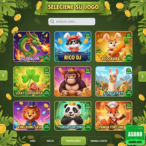 as888 - app exclusivo - Interface do App